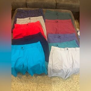 GREYSON Men’s Golf Shorts Lot 33–36 | 10” Inseam | Stretch